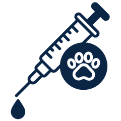Symbol Innere Medizin blau